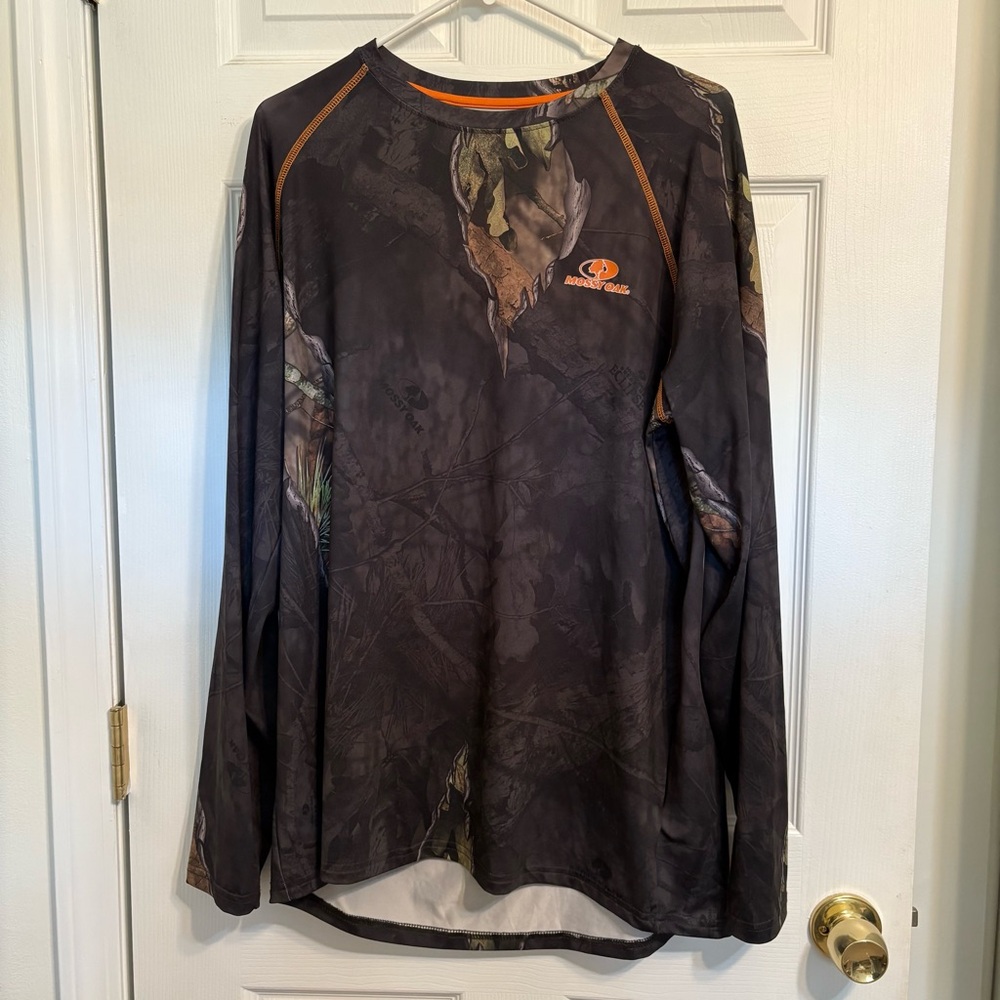 Mossy Oak Outdoor Break-up Eclipse Camouflage Long Sleeve Heat Gear
